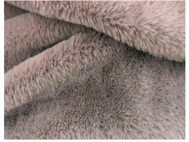 现货小兔毛长毛绒仿兔绒面料服装绒布玩具宠物单边毛绒布料详情7