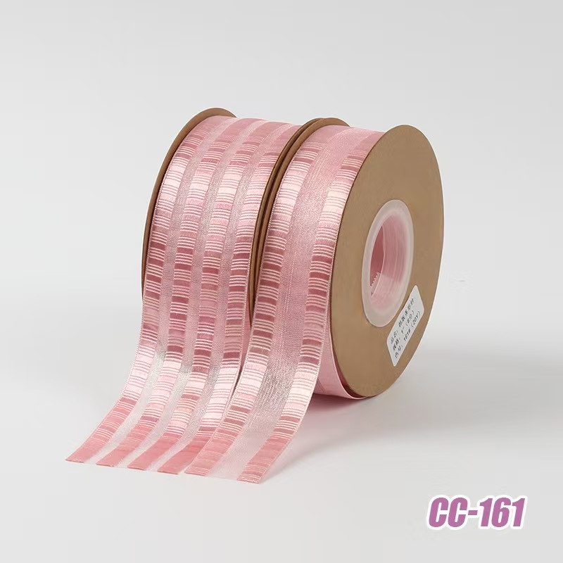 4 cm wide edge strip-shaped yarn clothing, shoes and hats accessories, DIY bow ribbons, 50 yards per roll Item Picture