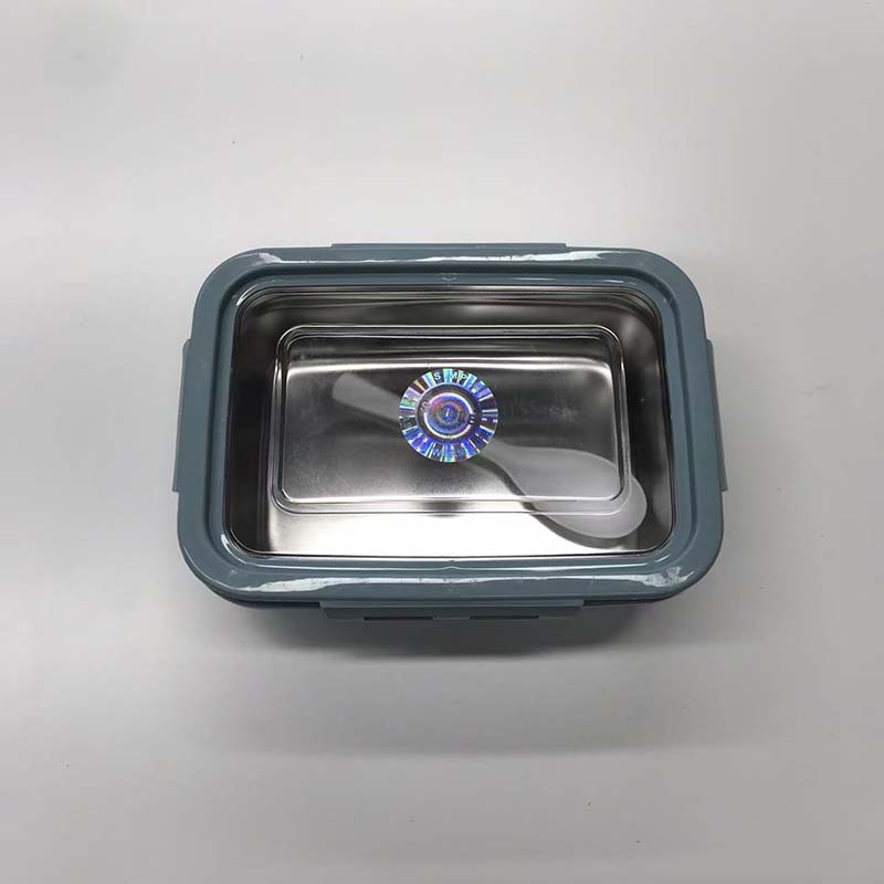 不锈钢分隔饭盒 上班族学生密封保鲜便当盒 便携分格餐盒 带饭神器详情3