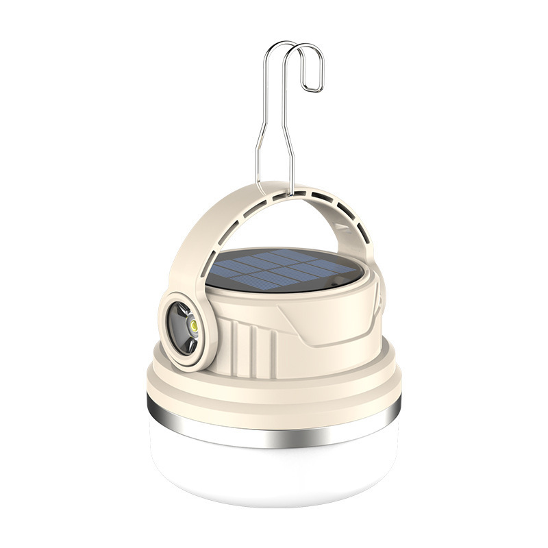 Camping lamp, ultra-long battery life, solar outdoor lamp, rechargeable lighting lamp, camping led tent hanging type pic 6