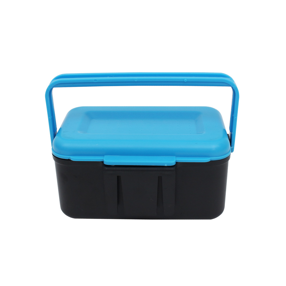 SAPA blue live bait box, earthworm box, nesting material box, specially designed for fishing Application Scenario