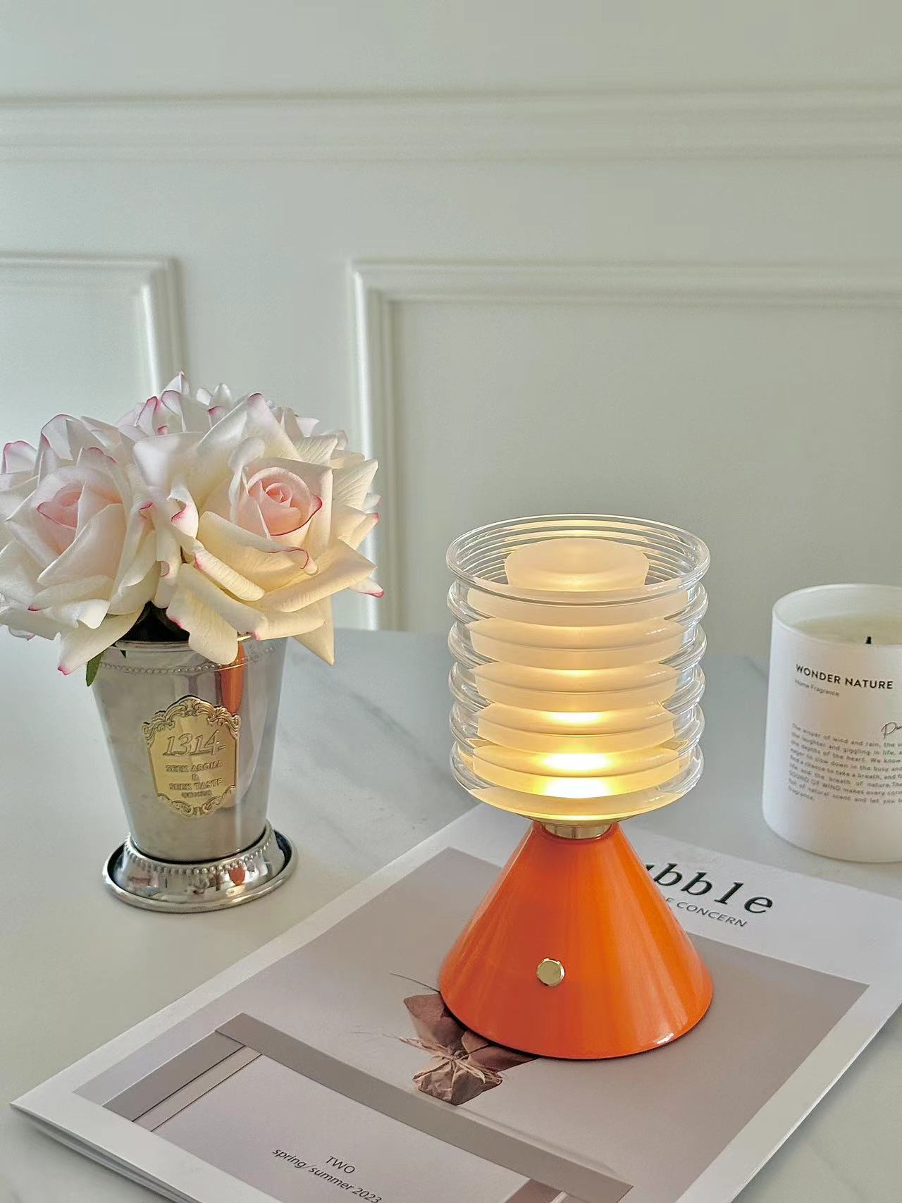 Home acrylic ambient lights, creative table lamps, night lights, decorative lights, multi-color acrylic creative table lamp ornaments thumbnail