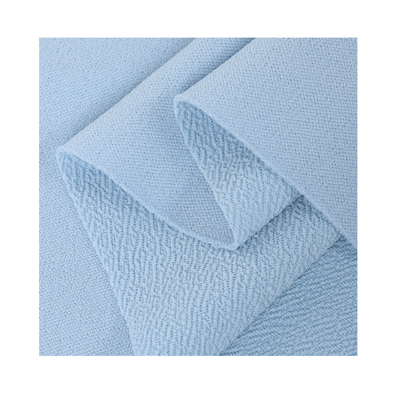 Factory 75D weft double-sided recycled ant fabric 220g elastic and skin-friendly sportswear and casual jacket knitted fabric Specification image