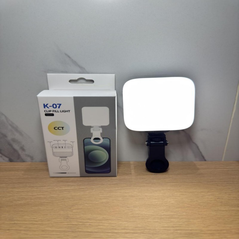 Mini luz de recarga portátil selfie teléfono móvil toma de fotos en vivo fotografía fotografía al aire libre fotografía comida DSLR iluminador RGB cámara a todo color bolsillo led pequeño vlog luz suave de mano Item Picture