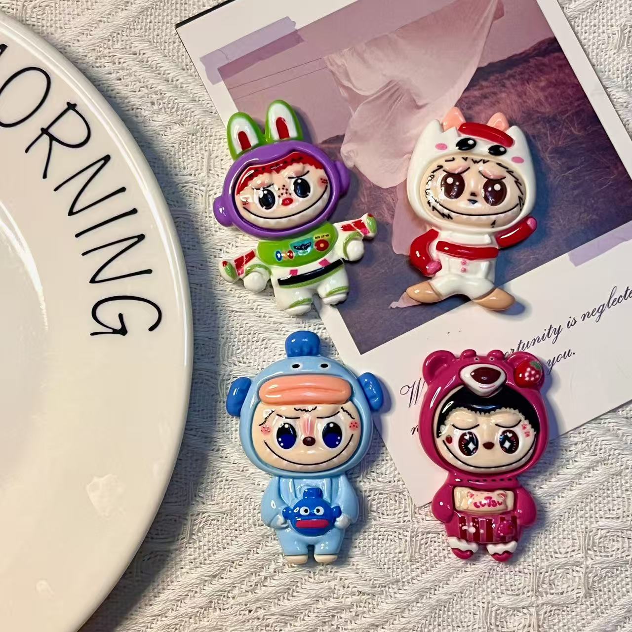 树脂配件/宋锦/diy/树脂饰品配件/字母金属配件产品图