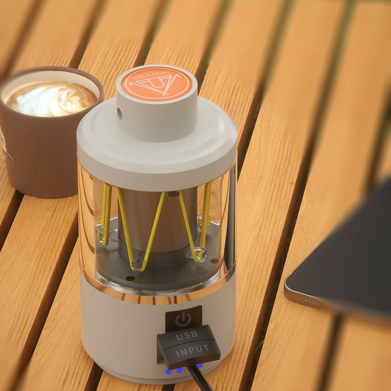 Camping lights, tent lights, ultra-long battery life, stepless dimming lights, household outdoor and wild fishing lights, portable flashlights details Picture