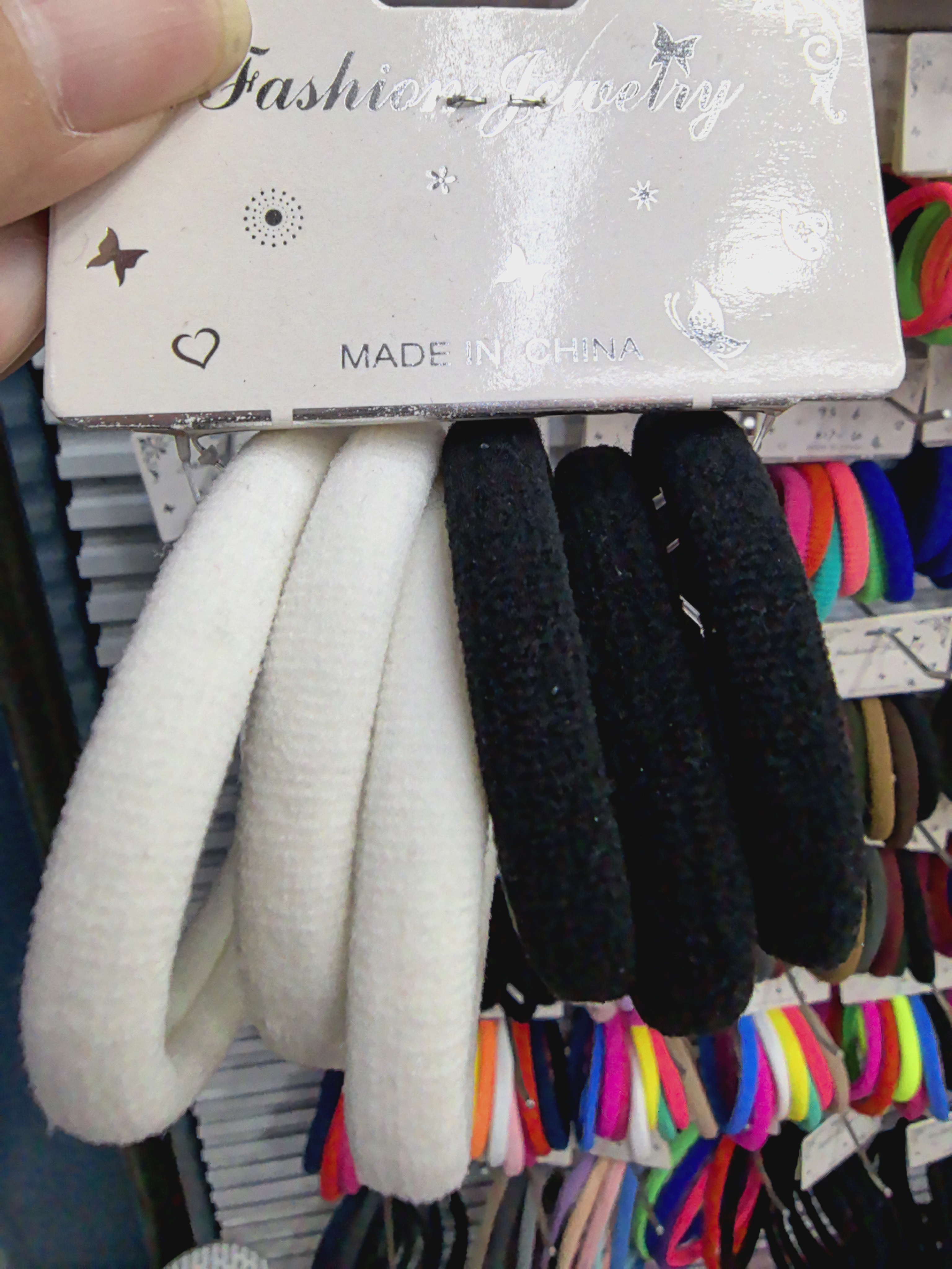 头绳女士拼接韩版发圈女士拼接韩版头饰女士拼接韩版发绳产品图