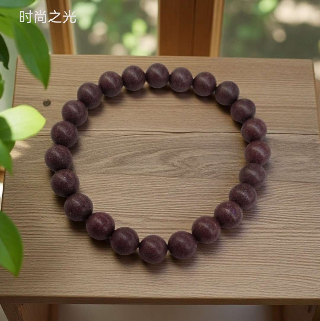 非遗合香珠中药手串手饰饰品手链男女款自然养生风格简约时尚紫气东来香细节图