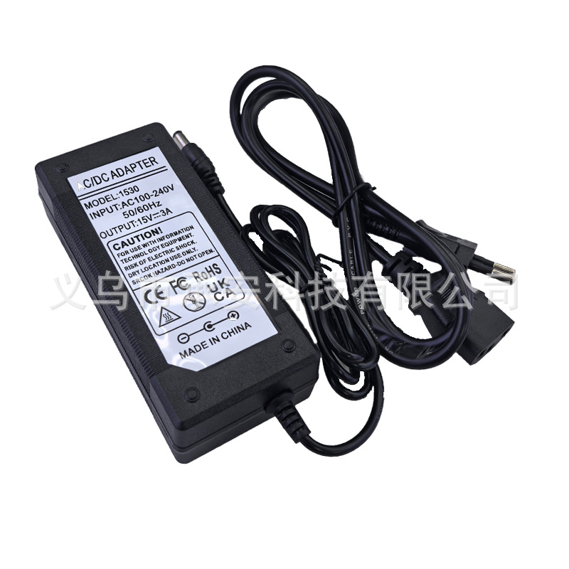 High-quality 15V3A power adapter, LED supplementary lighting power supply, LCD monitor power supply, security monitoring power supply, sufficient safety detail image 10