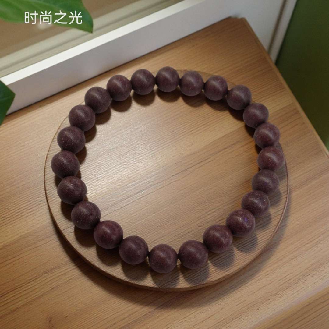 非遗合香珠中药手串手饰饰品手链男女款自然养生风格简约时尚紫气东来香详情图3