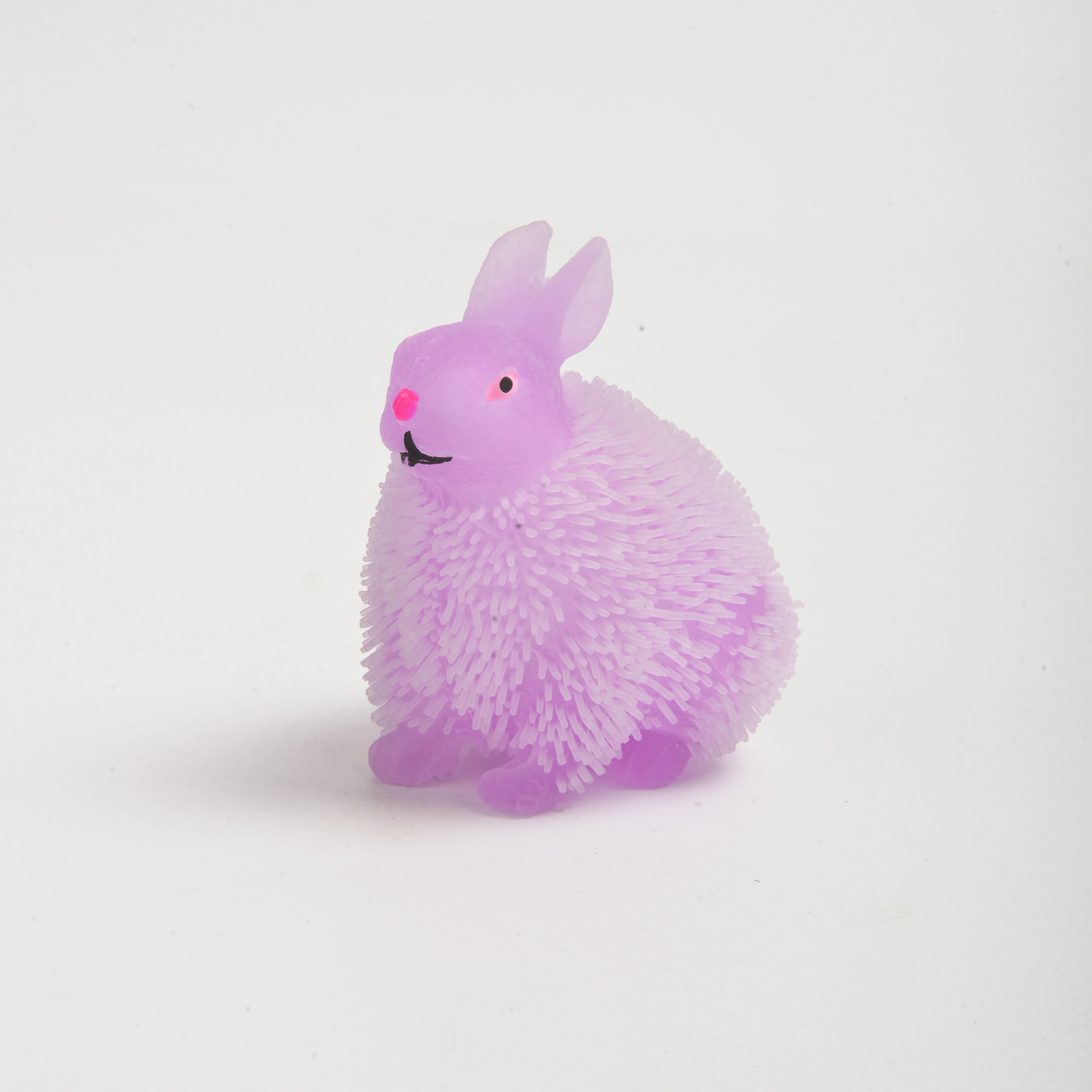 Toy stress ball, fluffy toy, flashing ball, glowing toy, prank toy for children, suitable for ages 4 and up, squeeze and play toy details Picture