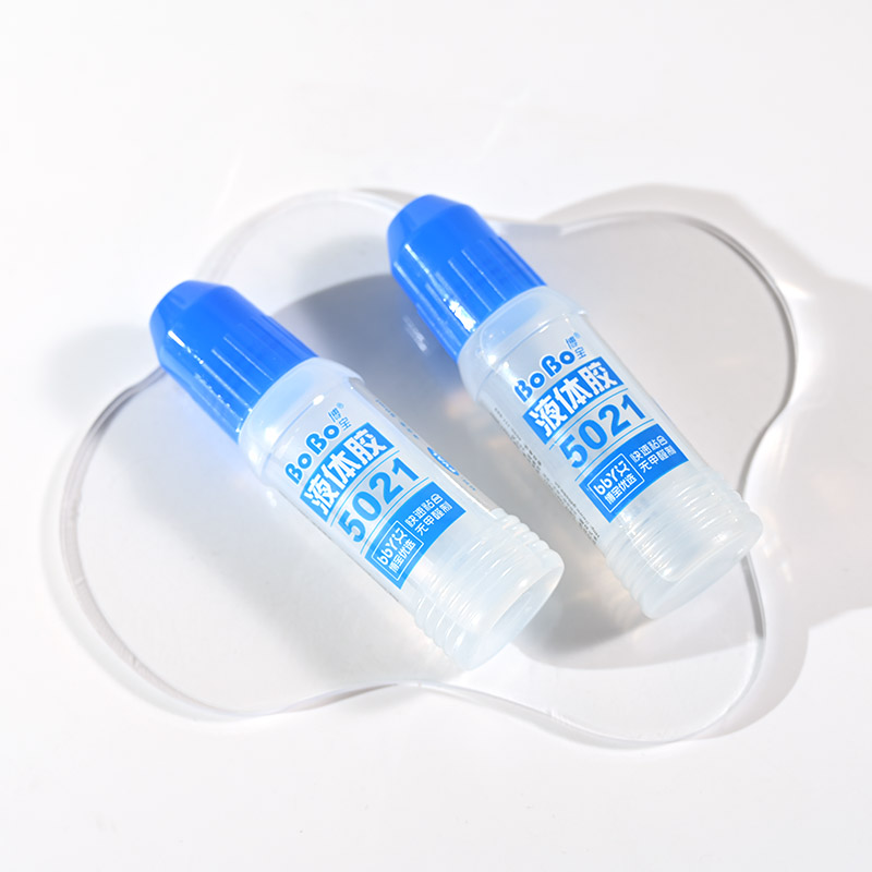 BY-5021 Strong Brush Glue 50ml, student-specific, environmentally friendly, fast bonding, easy to use, odorless, and free of formaldehyde Specification drawing