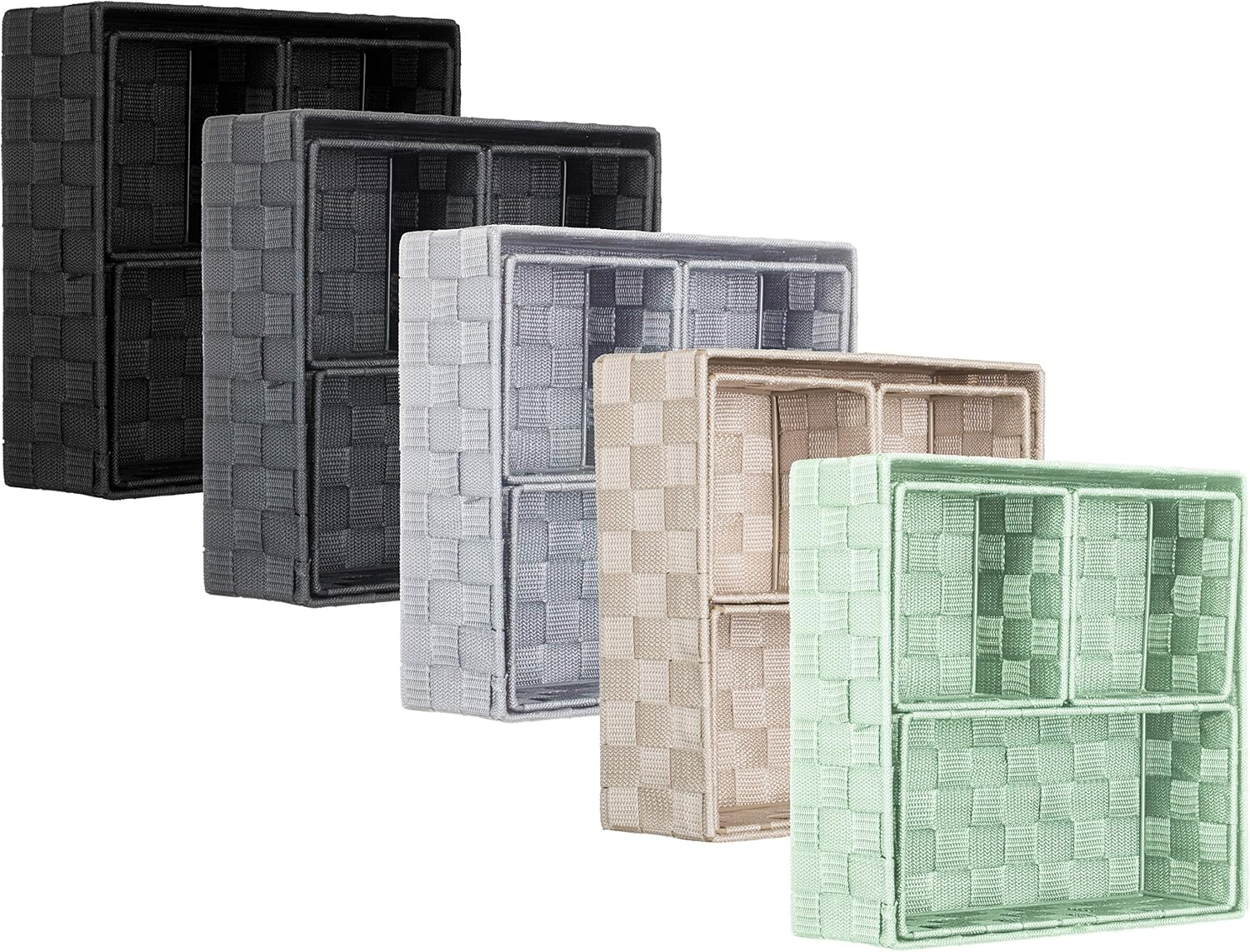 帮助整理和收纳小物件，主打实用和美观兼具的桌面/抽屉收纳功能。