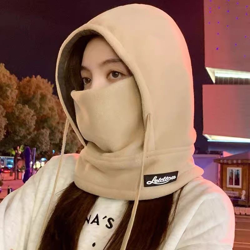 男女户外骑行口罩护颈防风寒保暖一体加绒加厚护脸套头帽防风保暖详情7