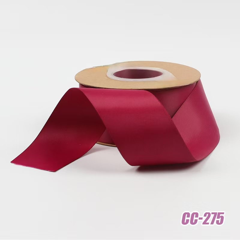 1 cm matte double-sided tape with fine and smooth clothing, shoes and hats accessories, handcrafted bow, gift packaging, 100 yards per roll Item Picture