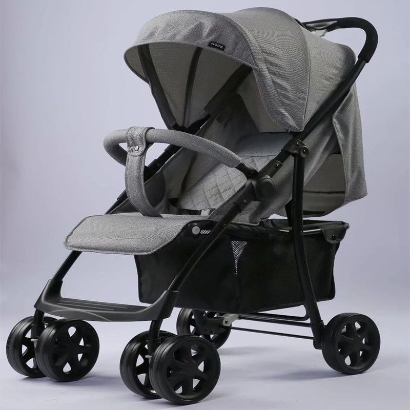 儿童拉杆轻便手推车可以坐可躺婴儿车推车