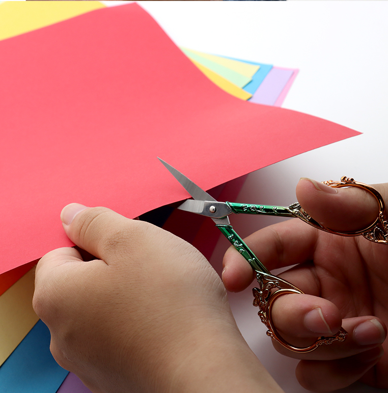 跨境新款欧式复古蝴蝶剪家用不锈钢小剪刀十字绣线头绣花剪窗花剪金凤凰复古造型国潮合金剪不锈钢家用剪十字绣花刺绣线头手工剪刀详情7