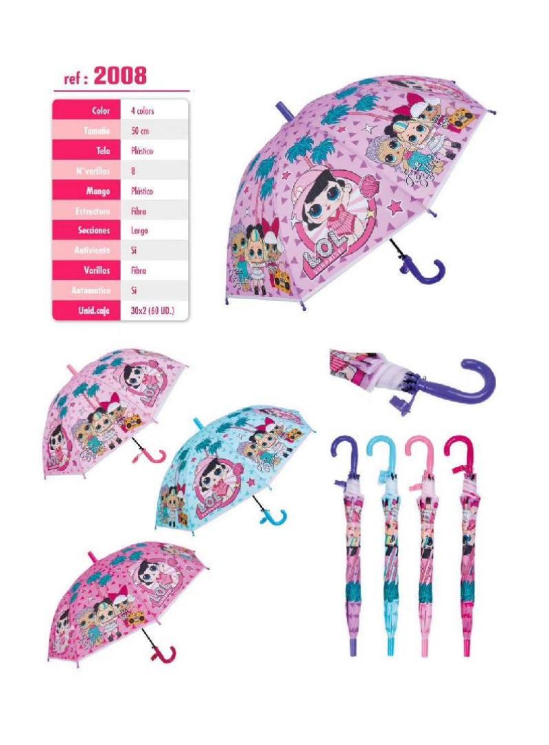 厂家直销卡通儿童雨伞小号