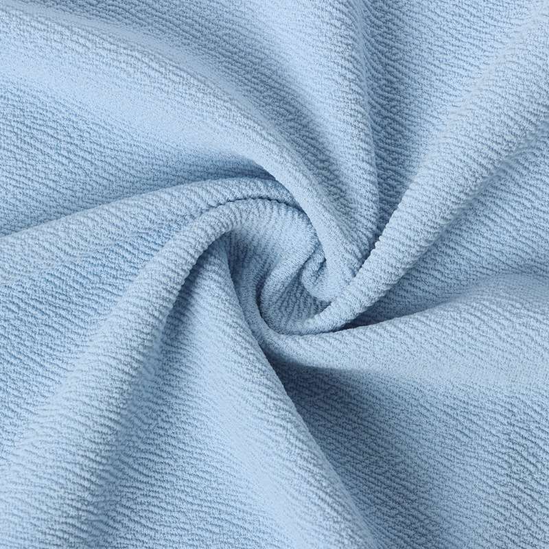 Factory 75D weft double-sided recycled ant fabric 220g elastic and skin-friendly sportswear and casual jacket knitted fabric details Picture