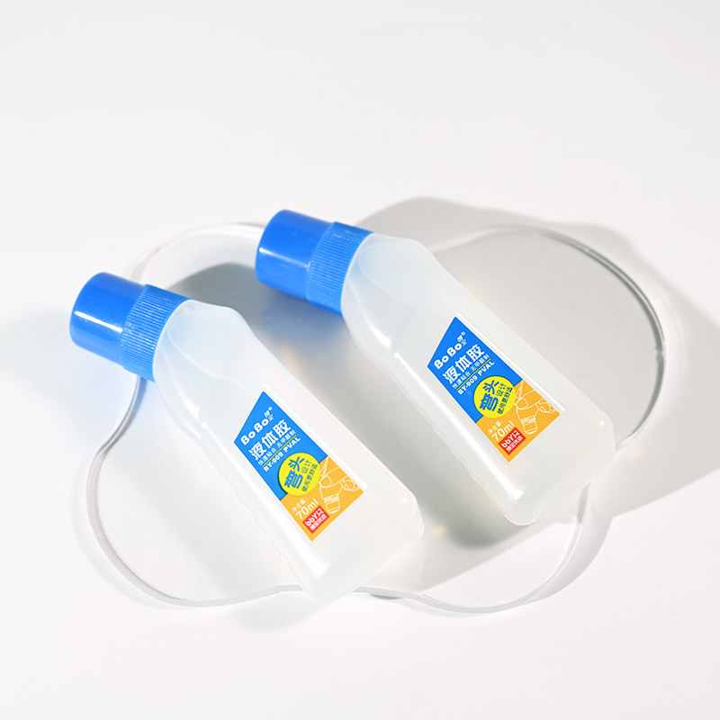 BY-909 Strong Brush Glue 70ml, student-specific, environmentally friendly, fast bonding, easy to use, odorless, and free of formaldehyde Specification drawing
