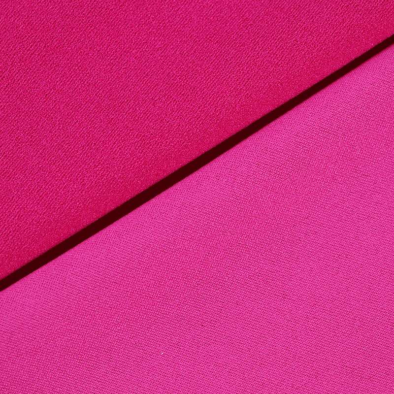 Factory 75D polyester and ammonia twisted linen double-sided fabric 220g high elasticity suit trousers casual wear dress fabric Application Scenario