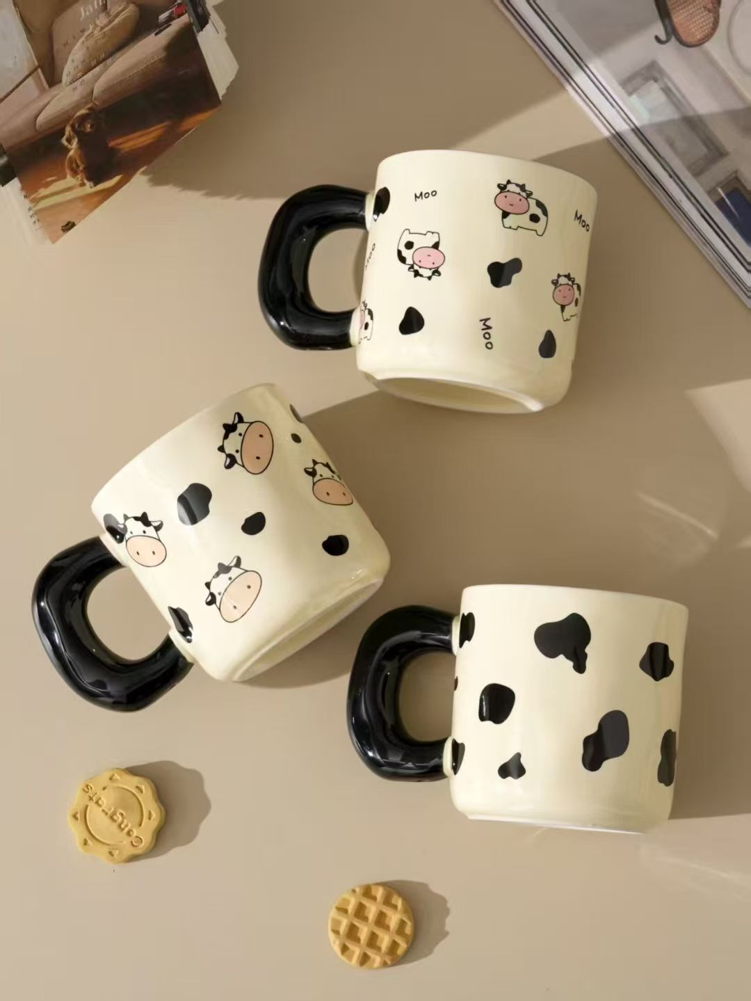 塑料/塑料杯/水杯/塑料八角杯/双饮塑料杯白底实物图