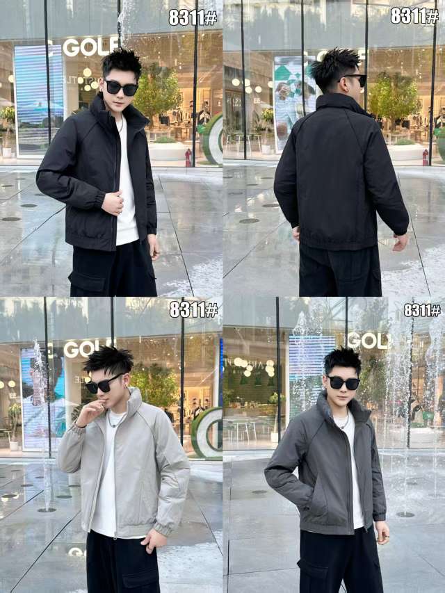 男士羽绒服短款休闲潮牌男装保暖冬季轻便羽绒外套男士羽绒服男款时尚运动款