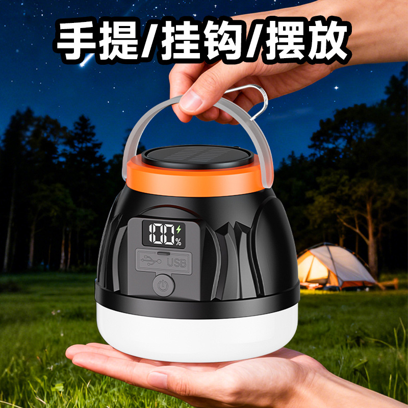 Camping lights, outdoor lighting lamps, street stall night market lights, unplugged street stall lights, camping lights, ultra-long battery life, ambient lights Application Scenario