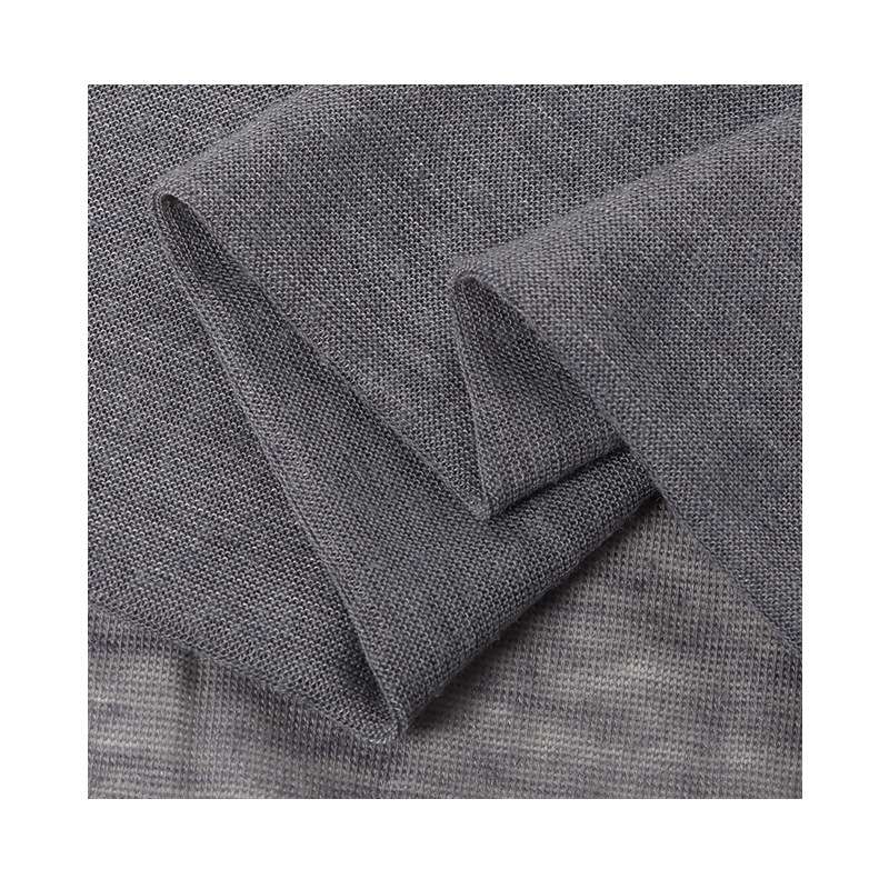 Factory 670 ultra-thin faux cashmere carapan fabric 40S cotton breathable inner casual top tr knitted fabric Item Picture