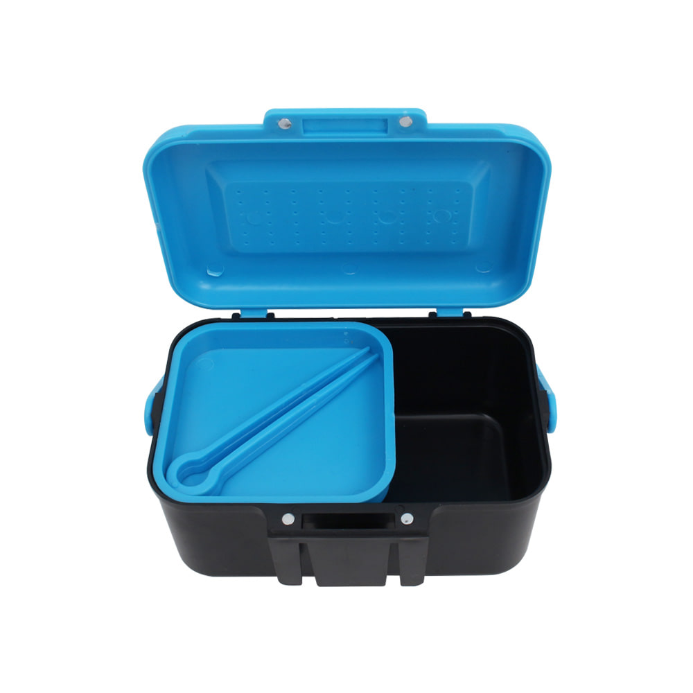 SAPA blue live bait box, earthworm box, nesting material box, specially designed for fishing details Picture