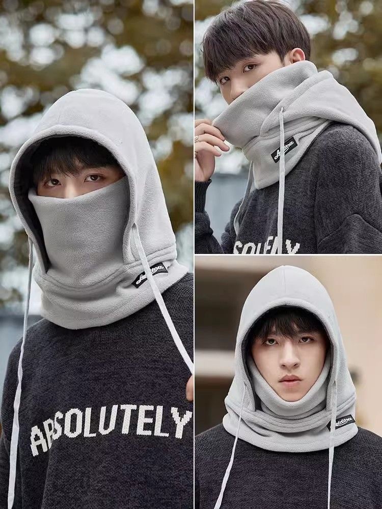 男女户外骑行口罩护颈防风寒保暖一体加绒加厚护脸套头帽防风保暖详情3