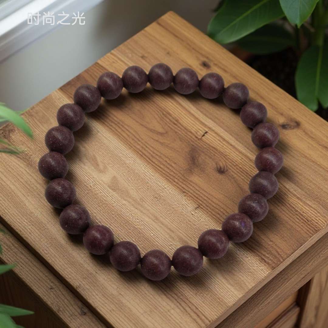 非遗合香珠中药手串手饰饰品手链男女款自然养生风格简约时尚紫气东来香详情图4