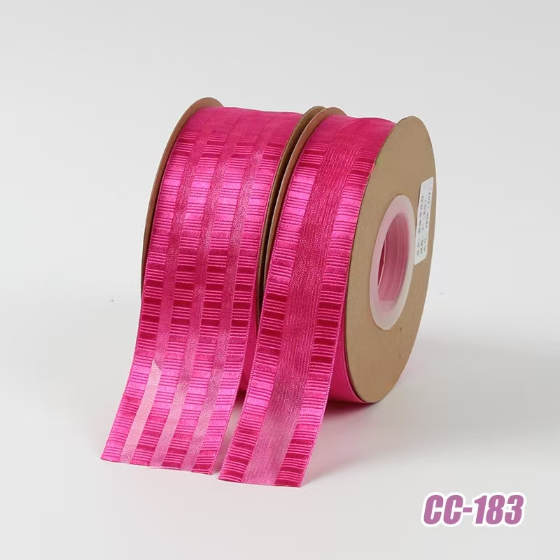 4 cm wide edge strip-shaped yarn clothing, shoes and hats accessories, DIY bow ribbons, 50 yards per roll details Picture