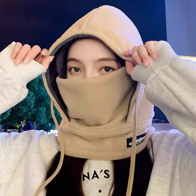 男女户外骑行口罩护颈防风寒保暖一体加绒加厚护脸套头帽防风保暖详情6