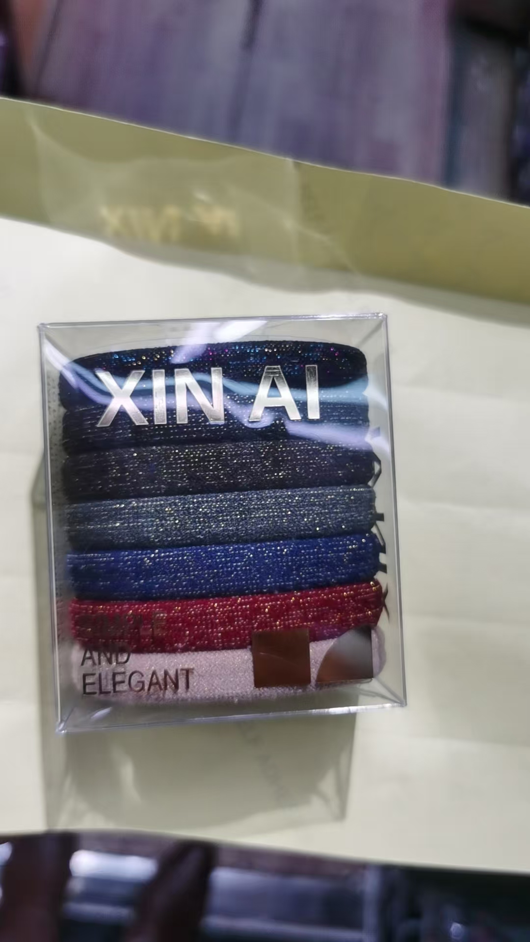 韩版儿童拼接发绳头饰女士简约时尚皮筋材料小肠缎面发圈大牌风格