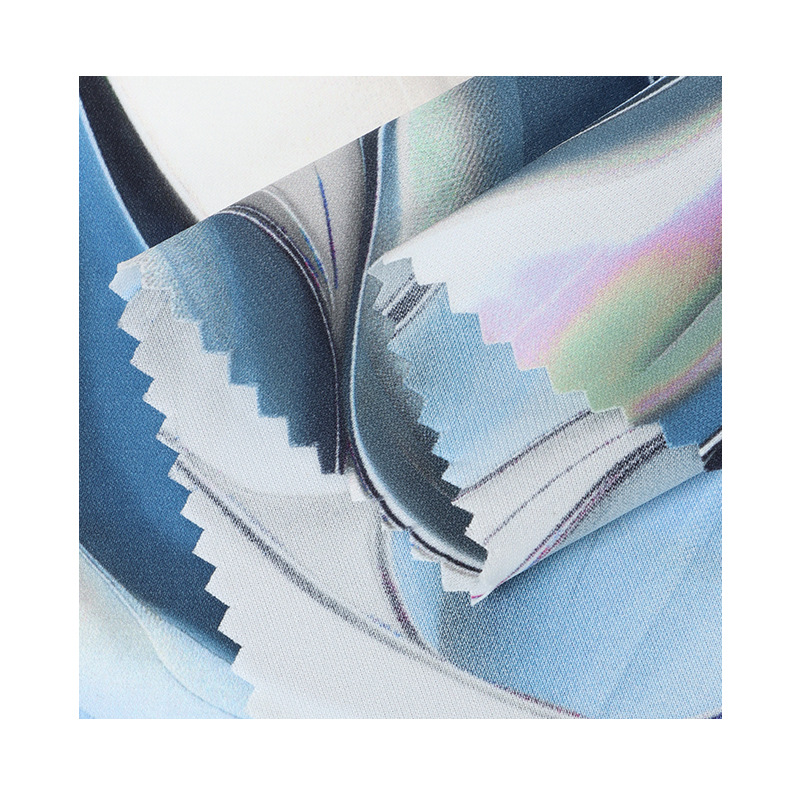 Factory 100D four-sided white bottom digital printing fabric, 110g woven fabric can be printed and processed according to provided drawings Item Picture
