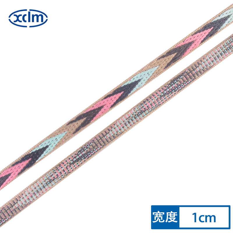 1cm thickened multi-color arrow handmade DIY bracelet, woven clothing decoration, woven strap, handbag edge ribbon pic 7