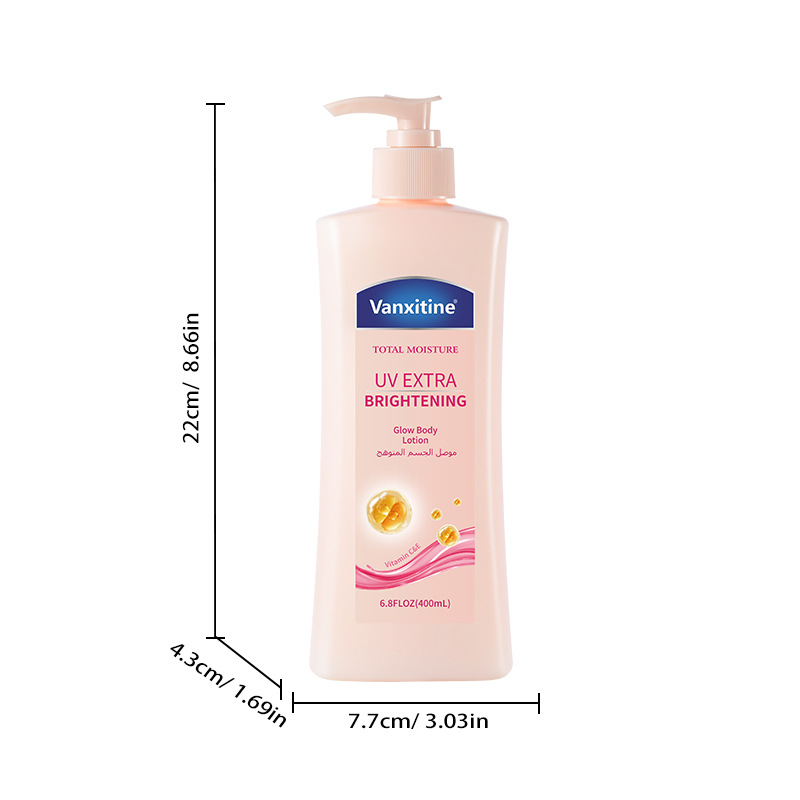 Cross-border nicotinamide body lotion moisturizes, removes dry skin, brightens complexion, and provides long-lasting hydration with a lingering fragrance. Wholesale of foreign trade moisturizing lotion Specification image