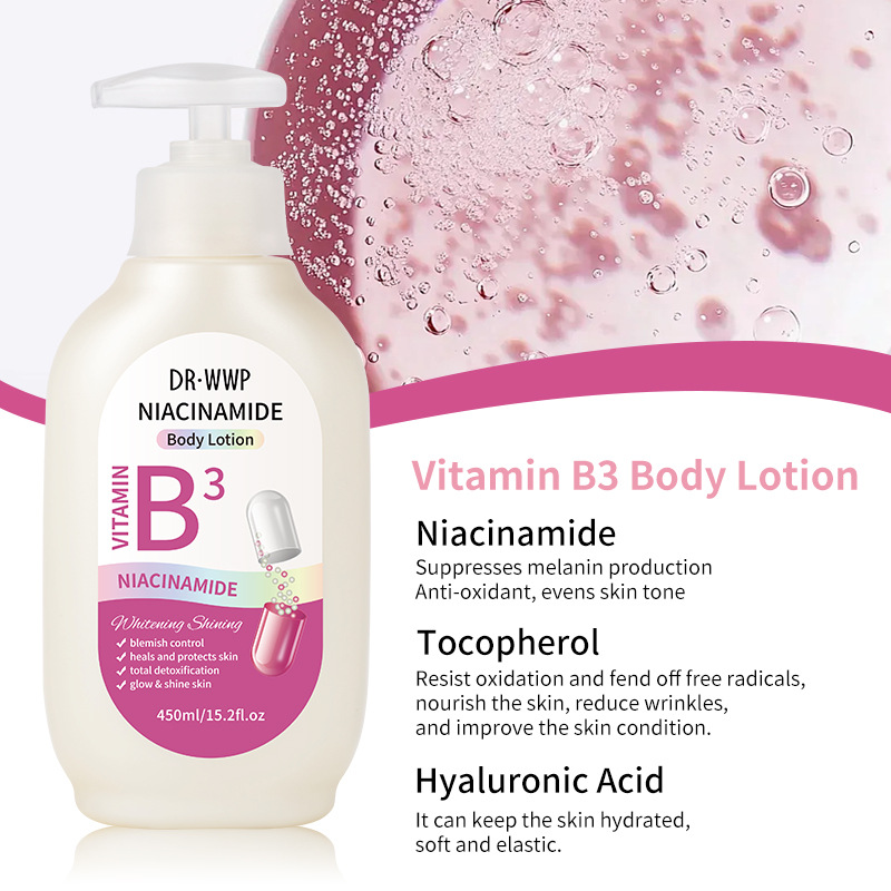 Export AHA fruit acid body lotion for moisturizing and hydrating dry skin, cross-border VC capsule Moisturizing lotion in stock wholesale detail image 2