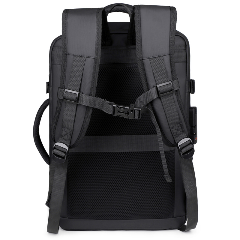 Vacuum compression double-shoulder travel business backpack, large capacity storage, waterproof and scratch-resistant 2518 pic 15