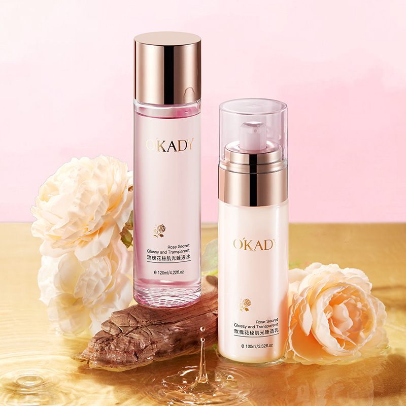 Wholesale of Oppein Rose Secret Skin Radiance Set for Hydrating, Anti-Wrinkle, Moisturizing and BrighTening Two-piece Skin Care products Specification image