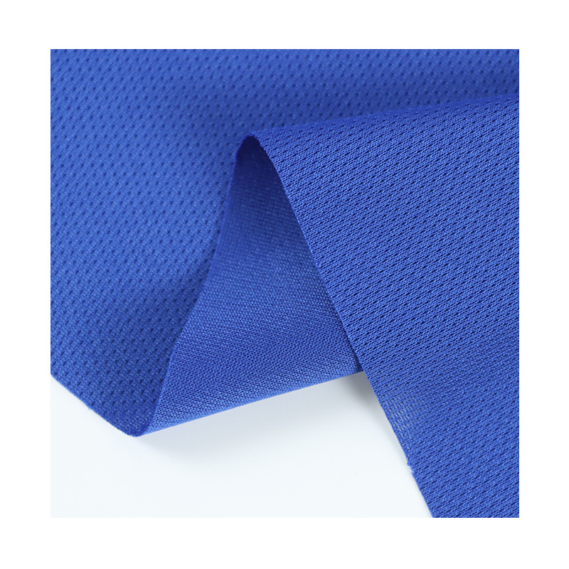 Factory 75D pinhole bird's eye fabric, 145g all-polyester double-sided elastic pocket fabric, lining fabric for school uniforms, sportswear and casual wear Item Picture