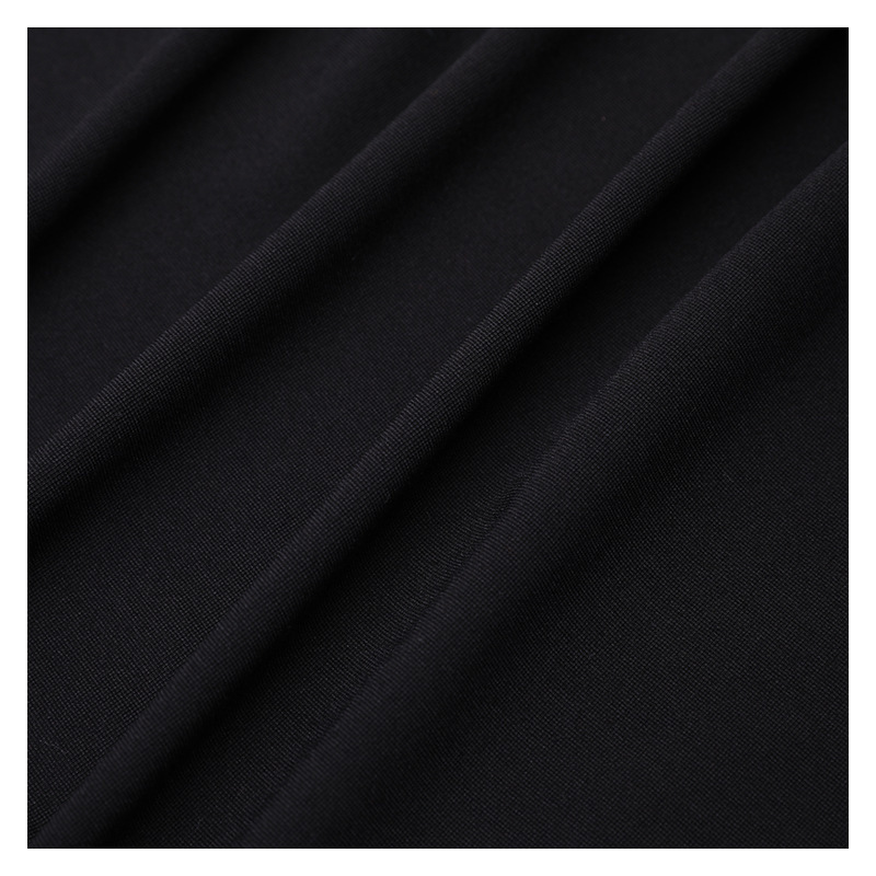 现货50支锦棉罗马布 320g弹力罗马针织面料休闲裤连衣裙面料细节图