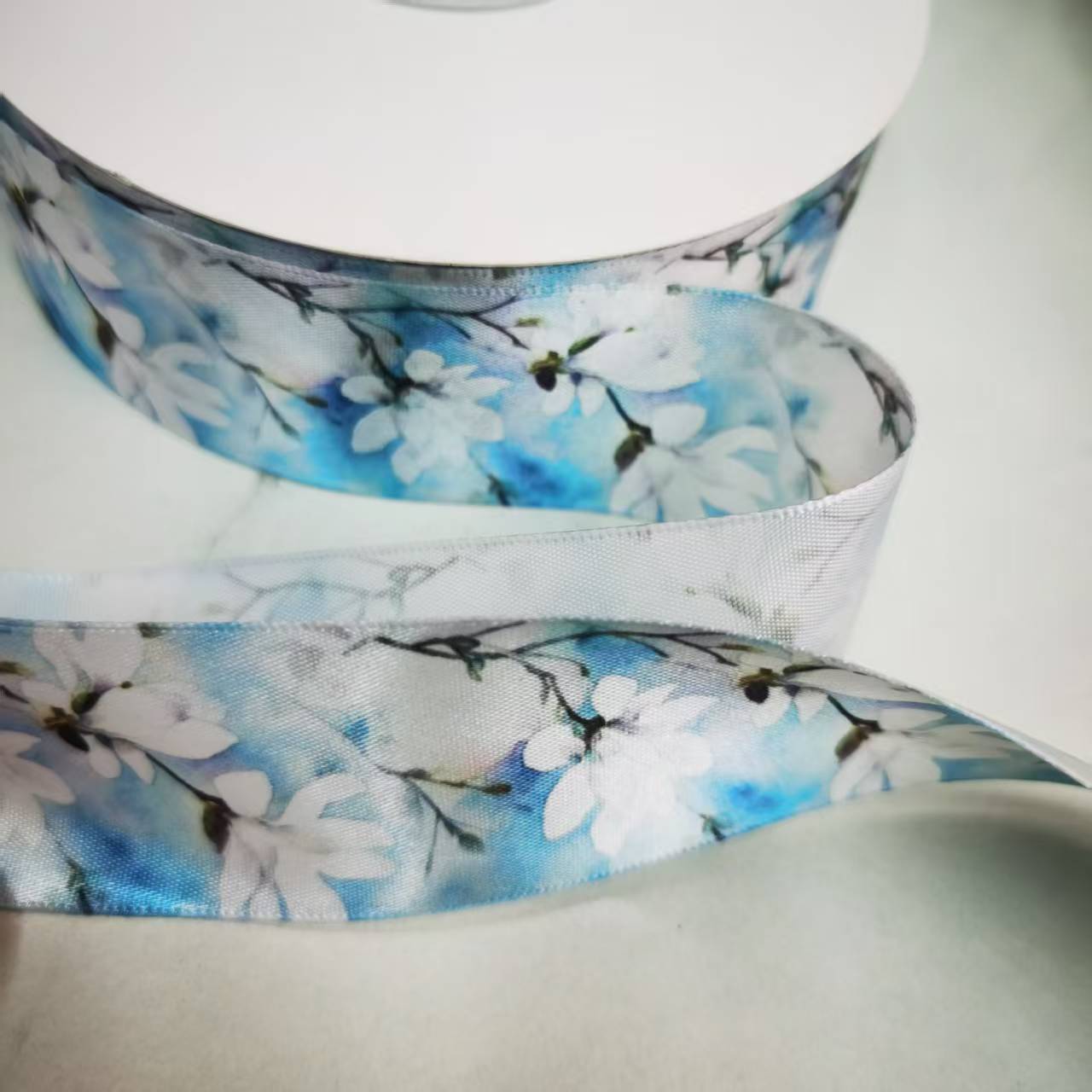 12-point polyester tape printed clothing accessories, DIY bow, gift packaging ribbon Application Scenario