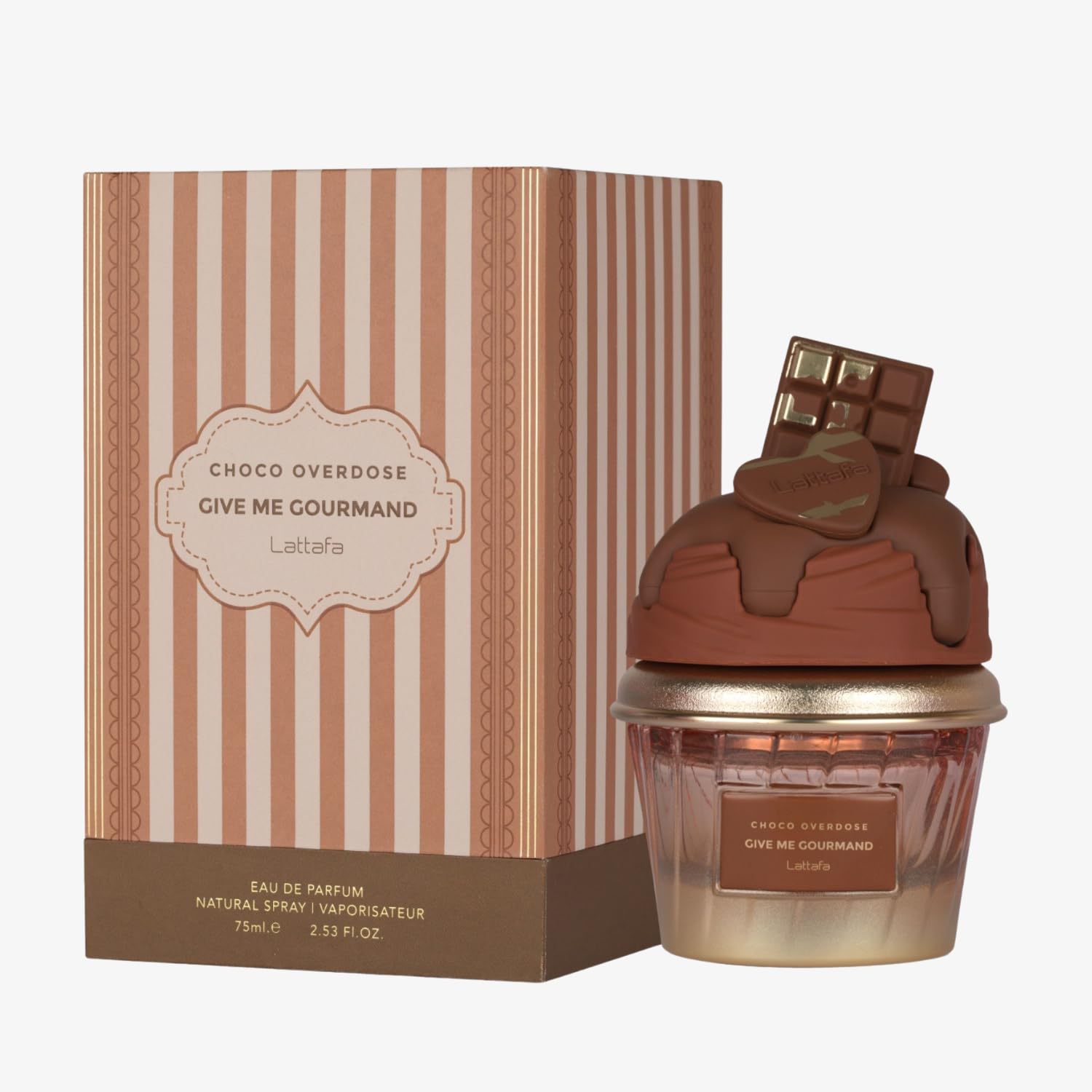 Middle East Cross-border Foreign Trade Perfume, Women's perfume, Give me gourmand Ice cream Perfume 75ml sample, Cosmetics, Beauty and Skin Care Cross-border fragrance, Encounter Xiangfen Perfume Trial pack Item Picture