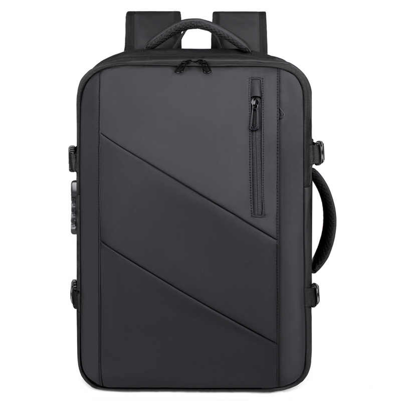 Vacuum compression double-shoulder travel business backpack, large capacity storage, waterproof and scratch-resistant 2518 details Picture