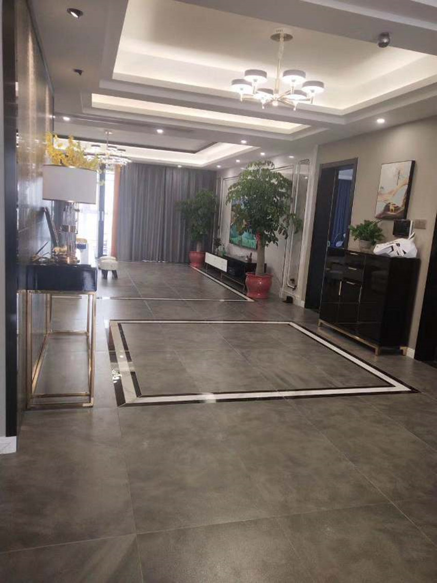 Mati brand tiles modern light Luxury Style series Farabella horsehair 1200×600 details Picture
