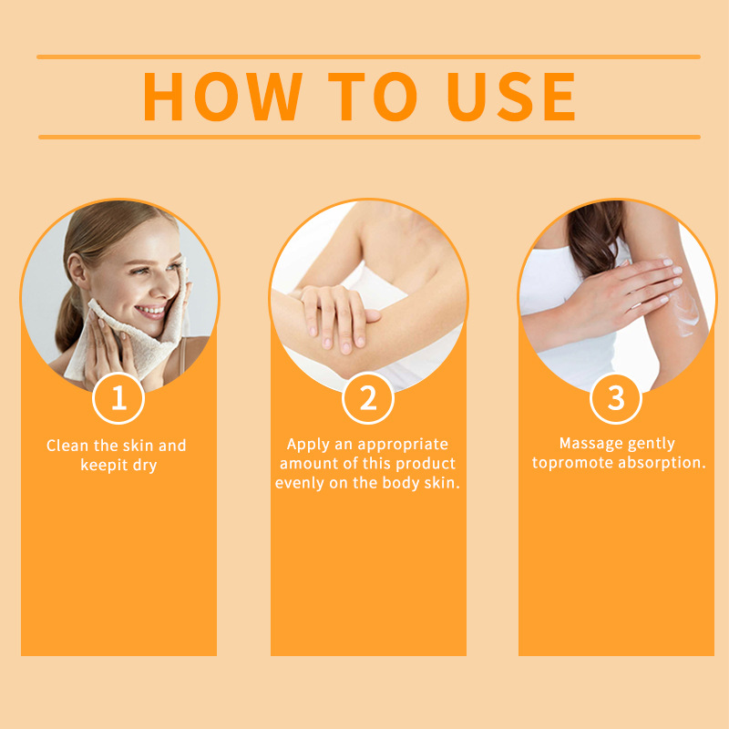 Foreign trade papaya Body Lotion for moisturizing, removing dry skin, hydrating and retaining fragrance, Women 600ml, cross-border Southeast Asia detail image 3