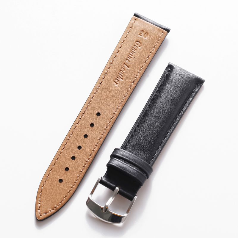 手表带男款手表皮表带厂家可定制