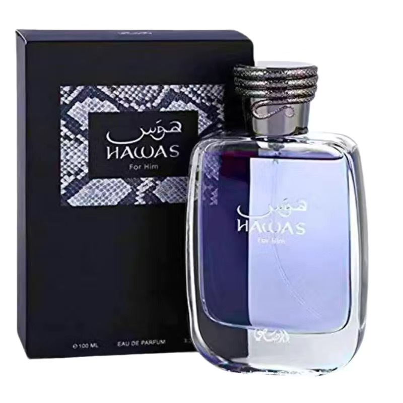 哈维之水RASASI Hawas Fire Eau De Parfum 男女士香水 100ml白底实物图